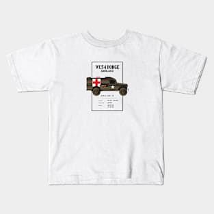 1942 Dodge WC54 Ambulance Kids T-Shirt